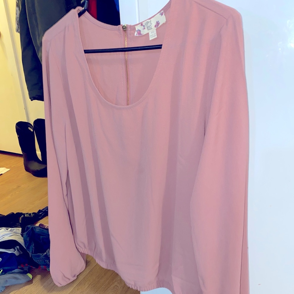 Pink Rose blouse